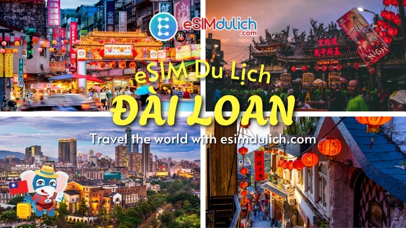eSIM du lịch Đài Loan 
