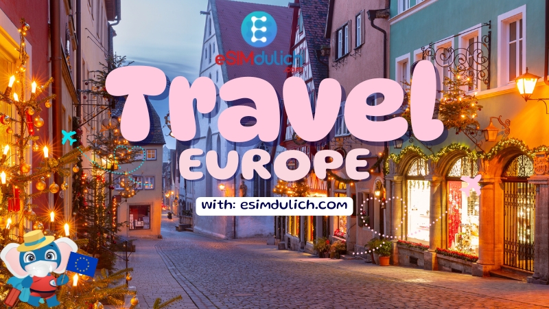 eSIM du lịch Châu Âu 1
