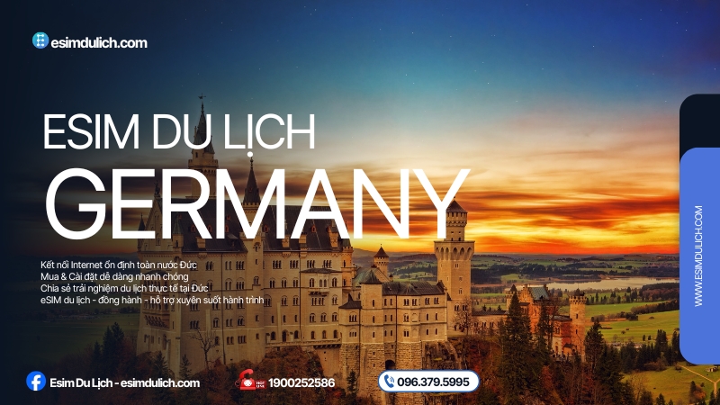 eSIM du lịch Đức 1