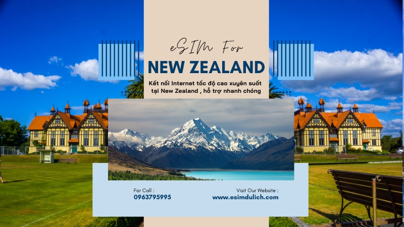 eSIM du lịch Newzealand