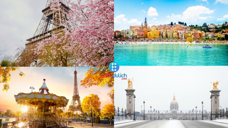 Trải nghiệm eSIM du lịch Pháp