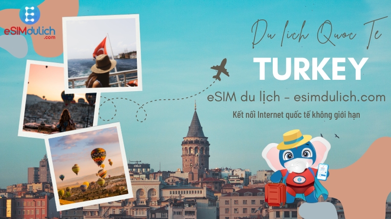 eSIM du lịch Thổ Nhĩ Kỳ 1