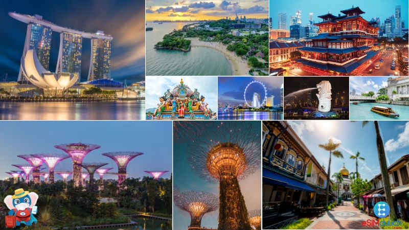 Các điểm du lịch nổi tiếng bạn nên ghé thăm khi tới Singapore gợi ý từ eSIMdulich.com