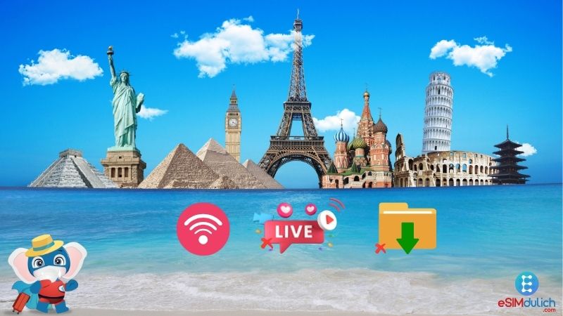 Cách sử dụng eSIM du lịch không tốn nhiều Data