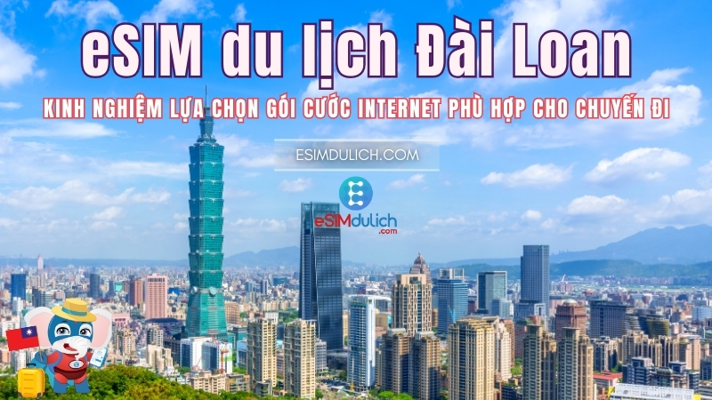 eSIM du lịch Đài Loan 1