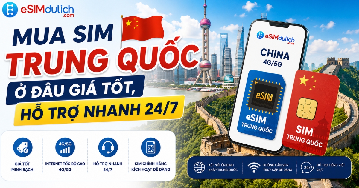 Mua SIM Trung Quốc ở Việt Nam