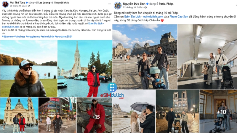 Phản hồi người dùng eSIM Đức