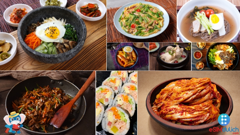 Những món ăn nên thử khi đến Hàn Quốc gợi ý từ esimdulich.com