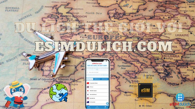 Du lịch Châu Âu với eSIM du lịch Châu Âu