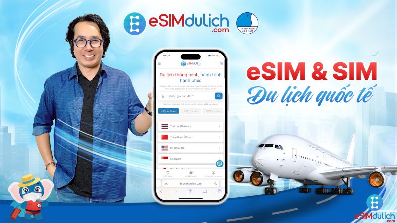 Ứng dụng eSIM du lịch
