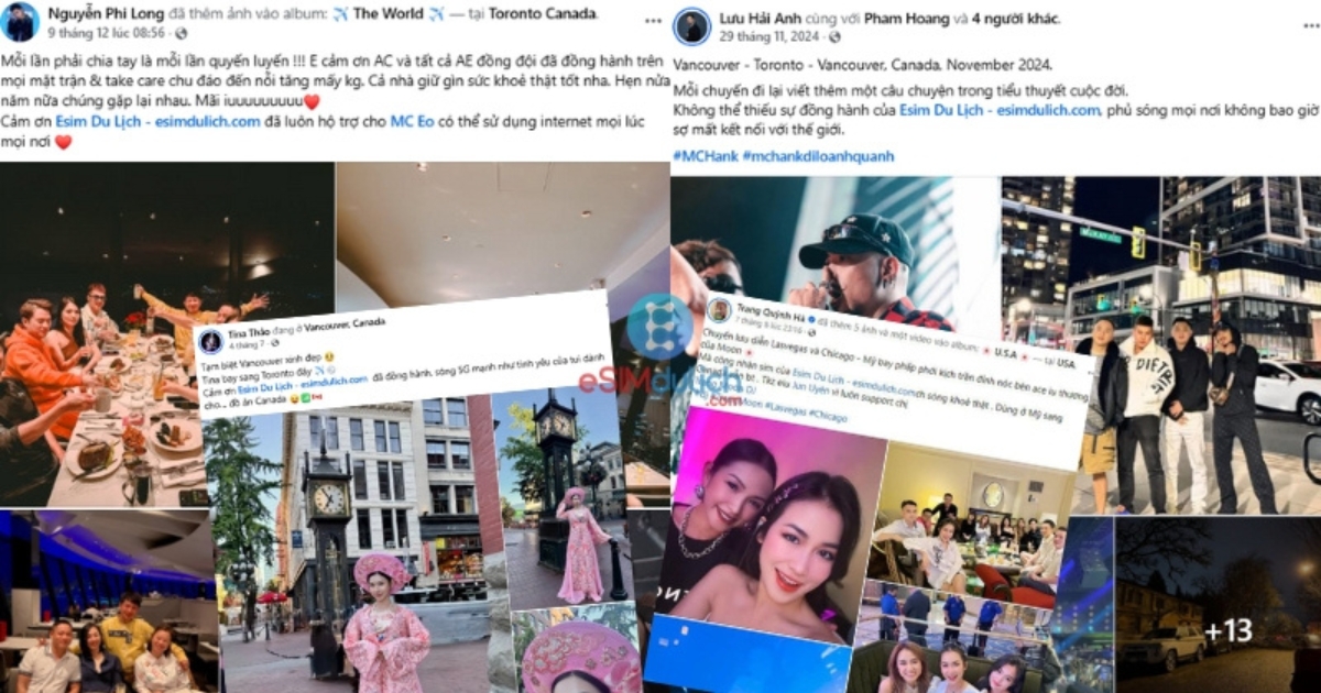 Đánh giá eSIM Canada