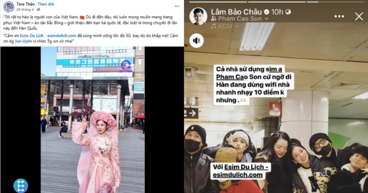Review eSIM du lịch Hàn Quốc