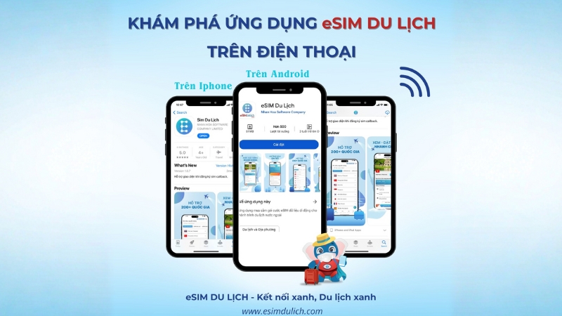 Ứng dụng eSIM tiện lợi