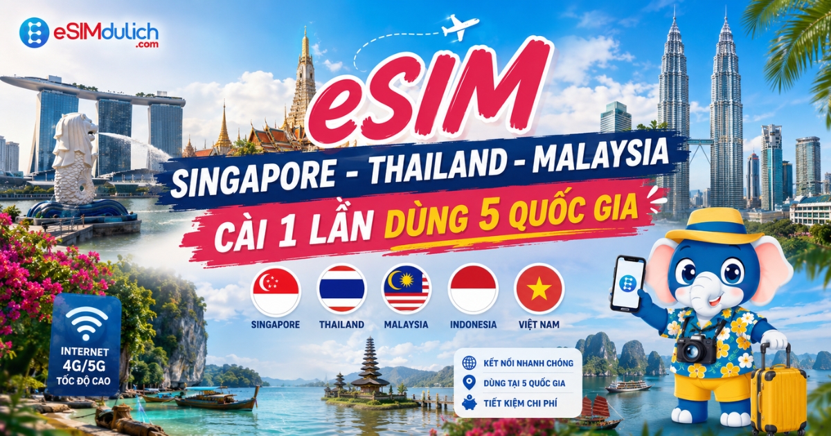 eSIM Singapore Malaysia
