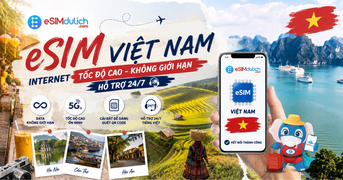 SIM Việt Nam mua online nhận QR trong 2 phút cài trước không cần xếp hàng tại sân bay