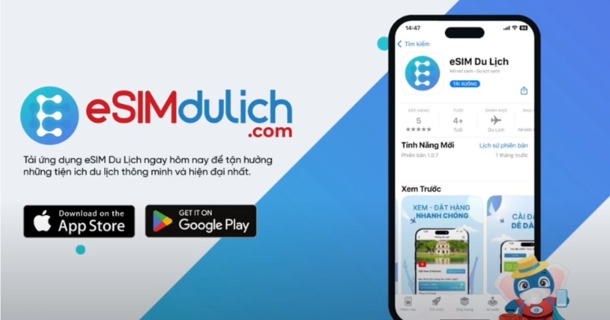 eSIM du lịch Mỹ 