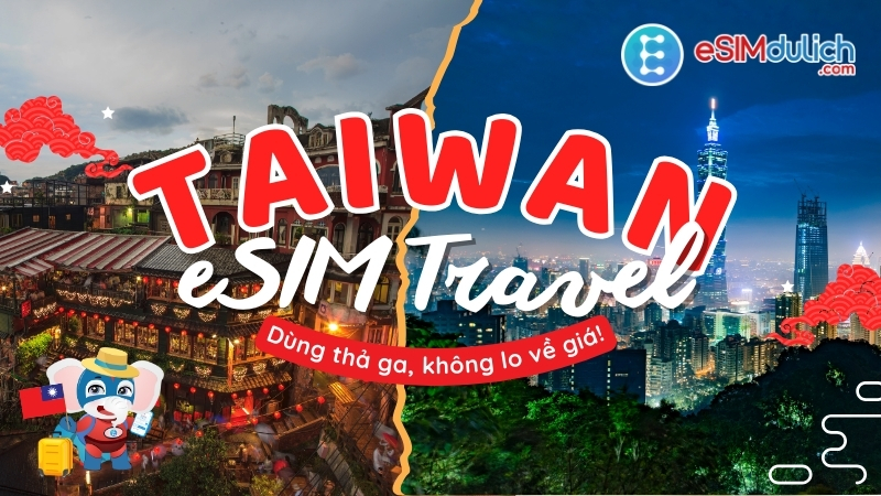 eSIM du lịch Đài Loan