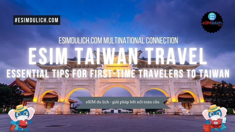 eSIM du lịch Đài Loan. Internet tốc độ cao