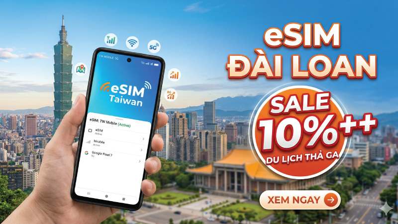 eSIM Đài Loan